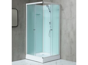 NOTRE Q 90 BIELY Sprchový box štvrťkruhový